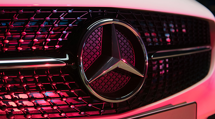 A-Class photographed by Michael Corridore for Mercedes Benz